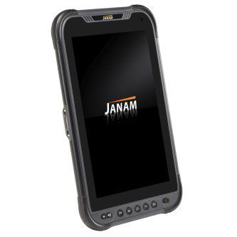 HT1-0THFRMGW00 JANAM, 8 INCH RUGGED TABLET, GMS AER, ANDROID 9, N 8 Inch Rugged Tablet: GMS/AER, Android 9, No 2D Imager, GSM/LTE, WLAN 802.11a/b/g/n/ac, RFID/NFC, Bluetooth v4.1, 4GB/64GB, 8 function keys, Front and rear camera, 8200 mAh battery, AC adapter, USB-C cable<br />JANAM, 8 INCH RUGGED TABLET, GMS AER, ANDROID 9, NO 2D IMAGER, GSM LTE, WLAN802.11, RFID, NFC, BT, 8 KEYS, FRONT AND REAR CAMERA