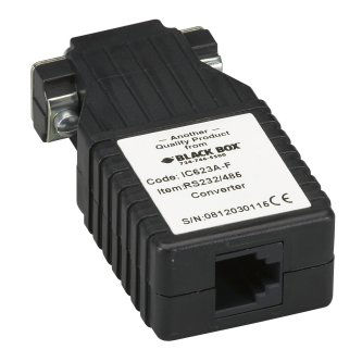 IC623A-F ASYNC RS232 TO RS485 INF CONV DB9-RJ11