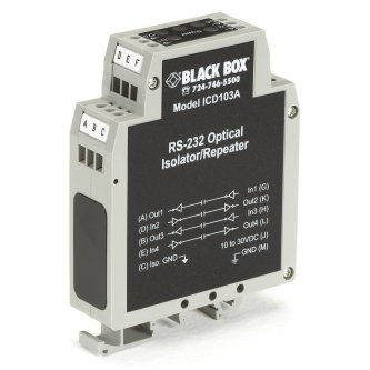 ICD103A ASYNC RS232 REPEATER, (2) TERMINAL BLOCK