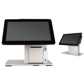 ION-TP5E-Z2T5 POS-X, ION TP5 14" PCAP TRUFLAT ALL-IN-ONE TERMINAL WITH INTEGRATED PRINTER, INTEL 1.83 GHZ QUAD CORE, 2GB DDR3, 32GB SSD, WIN 8.1 RETAIL X32 **PLEASE CHECK OUR SOFTWARE PARTNERS LIST TO ENSURE COMPATIBILITY WITH THE PRINTER** ION TP5 POS Terminal with integrated printer (Intel Atom 1.83 GHz quad core, 2GB DDR3, 32GB SSD, Win 8.1 Retail x32). This versatile all-in-one   fits where you need it. The TP5 features a TruFlat projected capacitive  touchscreen, quad-core CPU, and Windows 10. POS-X, EOL, REFER TO TP5 PRO SERIES, ION TP5 14" P 14IN PRINTER 1.8GHZ 2GB 32GB SSD WIN8.1R