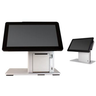 ION-TP5E-Z2TN POS-X, ION TP5 14" PCAP TRUFLAT ALL-IN-ONE TERMINAL WITH INTEGRATED PRINTER, INTEL 1.83 GHZ QUAD CORE, 2GB DDR3, 32GB SSD, NO O/S **PLEASE CHECK OUR SOFTWARE PARTNERS LIST TO ENSURE COMPATIBILITY WITH THE PRINTER** ION TP5 POS Terminal with integrated printer (Intel Atom 1.83 GHz quad core, 2GB DDR3, 32GB SSD, No O/S). This versatile all-in-one fits where you need it. The TP5 features a TruFlat projected capacitive touchscreen, quad-core CPU, and Windows 10. POS-X, EOL, REFER TO TP5 PRO SERIES, ION TP5 14" P 14IN PRINTER 1.8GHZ 2GB 32GB SSD NO O/S
