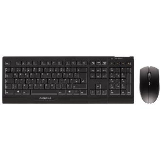 JD-0800EU-2 CHERRY, DC2000 USB KEYBOARD AND MOUSE COMBO, BLACK, 104, PLUS 4 KEY US INTL LAYOUT, 3 BUTTON SYMMETRICAL OPTICAL MOUSE WITH 1200 DPI DC2000 Blk,USB,KB/Mouse Combo DC2000 USB keyboard/mouse combo, Black, 104+4 key US Intl layout, 3 button symmetrical optical mouse with 1200 dpi<br />DC2000 USB KEYB MOUSE COMBO BLK 104+4KEY 3BTN SYMMETRICAL MOUSE
