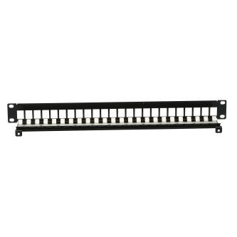 JPM10GF24 CAT7 PATCH PANEL, 1U, 24PT