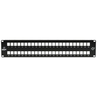 JPMT1048A MULTIMEDIA PATCH PANEL, 2U, 48PT