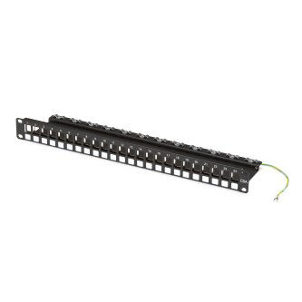 JPMT700A CAT6A PATCH PANEL, 1U, 24PT