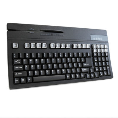 K2714U-B K2714 Keyboard (USB, MSR with Tracks 1 and 2 and 21 Relegendable Keys) - Color: Black Keyboard - 104 Keys - Cable - USB - Black K2714 Keyboard (104 Keys, USB, Dual Track MSR, 21 RE-LEG Keys, Black) UNITECH, KEYBOARD, BLACK, USB, 104 KEYS KEYBOARD, DUAL TRACK MSR, 21 RE-LEGENDABLE KEYS UNITECH, KEYBOARD, K2714, USB, 104 KEYS KEYBOARD, DUAL TRACK MSR, 21 RE-LEGENDABLE KEYS, BLACK  KEYBRD; 104 KEYS; BLACK; USB;DUAL TRK MS Unitech K2714 Series Keyboards KEYBRD; 104 KEYS; BLACK; USB; DUAL TRK MSR; 21 RE-LEG KEYS Unitech, K2714 Keyboard, MSR (Dual Track), 104 Keys, USB, Black