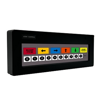 KB1700-C LOGIC CONTROLS, KB1700, 17 KEY PROGRAMMABLE KEYPAD (BUMP BAR), BLACK, USB, LEGEND SHEET C<br />KB1700-C Bump Bar, Legend C, RJ/USB RJ/R<br />LOGIC CONTROLS, KITCHEN DISPLAY BUMPBAR, 17 TACTILE PROGRAMMABLE BUTTONS, INTERCHANGEABLE LEGEND SHEETS, 119 CHARACTER OPTIONS/KEY, HEAT RESISTANT UP TO 158F, 1 YEAR WARRANTY