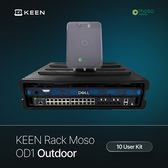 KEEN-BASE-MOD1-US-1Y-10U KEEN Rack Moso OD1 Outdoor 10 User Kit