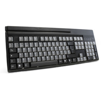 KP3700-T2UBE KP3700 Keyboard (104 Key, 92 Programmable, 88 Relegendable, MSR with Tracks 1 and 2, 9-Pin BC Port and USB) - Color: Black 104-Key Full Size Black w/ 88 Re-legendable Keys & 92 Programable MACRO keys-dual track MSR,9 pin bar code port w/USB--Windows programming software included UNITECH, KEYBOARD, USB, DUAL TRACK, BLACK, 104 KEYS KEYBOARD, 92 PROGRAMMABLE KEYS, 88 RE-LEGENDABLE KEYS, MSR, 9 PIN BAR CODE PORT, US, WINDOWS PROGRAMMING SOFTWARE, 5 REPLACEMENT KEYS CAP COVERS UNITECH, KEYBOARD, KP3700, SCANNER PORT USB, DUAL TRACK MSR, 104 KEYS KEYBOARD, USB, BLACK UNITECH, KEYBOARD, KP3700, USB, DUAL TRACK MSR, 104 KEYS KEYBOARD, 92 PROGRAMMABLE KEYS, 88 RE-LEGENDABLE KEYS, MSR, 9 PIN BAR CODE PORT, US, WINDOWS PROGRAMMING SOFTWARE, 5 REPLACEMENT KEYS CAP COVE UNITECH, KEYBOARD, KP3700, USB, DUAL TRACK MSR, 104 KEYS KEYBOARD, 92 PROGRAMMABLE KEYS, 88 RE-LEGENDABLE KEYS, MSR, 9 PIN BAR CODE PORT, US, WINDOWS PROGRAMMING SOFTWARE, 5 REPLACEMENT KEYS CAP COVERS, BLACK USB, Dual Track, Black, 104 Keys Keyboard, 92 P
