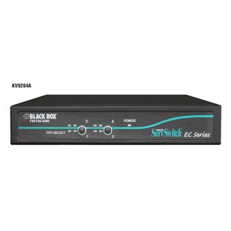 KV9204A KVM SWT 4PT PS/2 OR USBS & USB CONSOLES