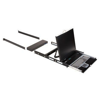 KVT419A-16CATX 19" LCD Console Drawer with 16 Port CATx