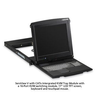 KVT517A-16CATX 16PT 17" LCD CONSOLE DRAWER CATX KVM SWT