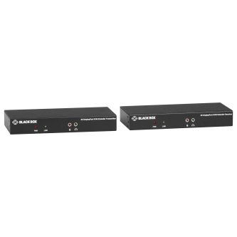 KVXLCDP-100 KVM EXT CATX 4K SH DP USB2 SER AUD VID