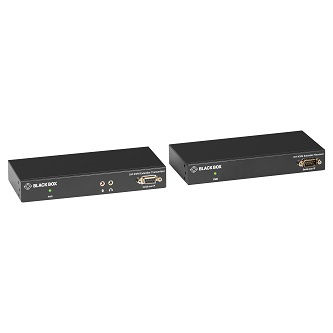 KVXLCF-100-R2 KVM Ext Fiber -SH DVI-D USB2 Ser Aud Vid