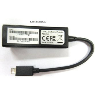 KXUSBAE225002 CIPHERLAB, ACCESSORY, USB TO ETHERNET CABLE, FOR R CIPHERLAB, ACCESSORY, USB TO ETHERNET CABLE, FOR RS50/RS51/RK25 SERIES HANDHELD COMPUTERS<br />USB to Ethernet Cable