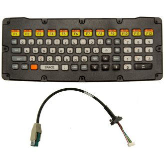 KYBD-QW-VC80-S-1 VC80 USB HEATED KYBD QWERTY W/ 22CM CBL QWERTY Keyboard Kit with Short Cable - VC80 - includes QWERTY Keyboard (KYBD-QW-VC-01) and Keyboard Cable (CBL-VC80-KBUS1-01) - Short 22cm (8.5in) cable allows installation close to the vehicle computer - 12 direct function keys with an additional 12 via shift function - Dimmable backlit keys - IP66 -30 to +50C condensing for use in freezer environments - Build-in heaters and drainage system for error free operations even in heavy condensing environments - Industrial keyboard controller with temperature compensation - Can be mounted on Keyboard Tray (KT-KYBDTRAY-VC80-R) or via a RAM mount - Keyboard elastomer and cable are both replaceable ZEBRA EVM, USB HEATED KEYBOARD QWERTY WITH 22 CM CABLE FOR VC80 VC80, USB HEATED KEYBOARD QWERTY WITH 22 CM CABLE<br />USB HEATED KEYB QWERTY W/ 22CM CABLE FOR VC80<br />ZEBRA EVM/EMC, USB HEATED KEYBOARD QWERTY WITH 22 CM CABLE FOR VC80