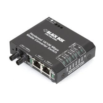 LBH100A-H-ST-12 HRD SWT 2-10/100 RJ45 1-100 ST 12V DC