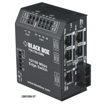 LBH150A-ST SWT 5-10/100 RJ45 1-100 MM 850NM 2KM ST