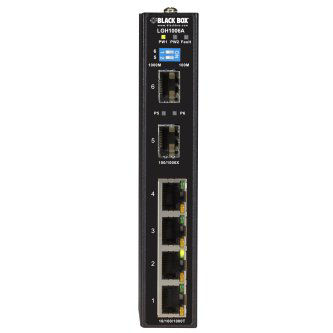 LGH1006A EXT SW 4-10/100/1000 RJ45 2-100/1000 SFP