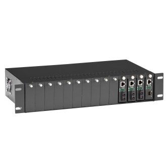 LHGC-RACK MED CONV CHS - 14-SLOT, 2U, RKMT, DL PWR