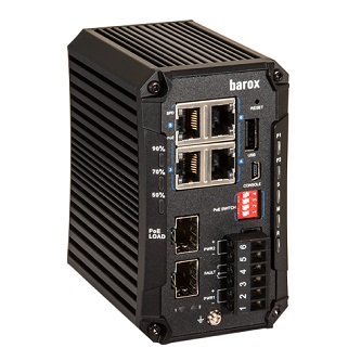 LT-LPITE-402GBTME Switch,DIN,GUI,4xGEPoEbt+2xSFPGE,ExtTmp