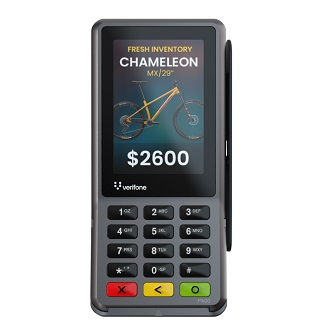 M435-303-14-NAA-5 VERIFONE, P400, NAA, TOUCH, WIFI/BT, 512MB+512MB+USD, 2 SAM, STD KEYPAD, PG1.3, R4