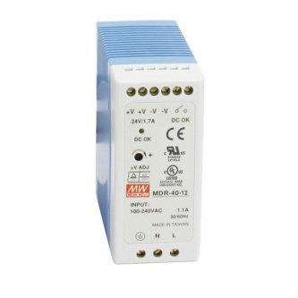 MDR-40-12 DIN Rail Industrial Power Supply - 40W,