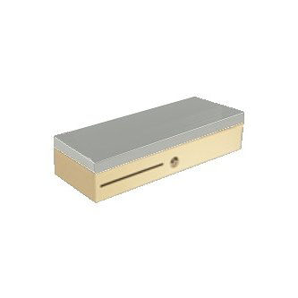 MFS422-BG460 Flip Top (NCR, AXI, EPS INFT; 8 Coin, 6 Bill with Diode; Stainless) - Color: Beige  FLIP TOP:NCR,AXI,EPS INFT;BEIG8 COIN,6 B APG Flip-Top Cash Drawers FLIP TOP:NCR,AXI,EPS INFT;BEIG8 COIN,6 BILL,W/DIODE;STAINLES Flip-Top Cash Drawer (NCR, AXI, EPS INFT; 8 Coin, 6 Bill with Diode; Stainless) - Color: Beige