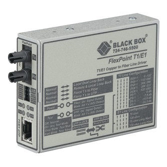 MT661A-SM MGD T1/E1 MED CONV T1/E1 COP to SM Fiber