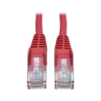 N001-003-RD 3ft Cat5e Snagless Molded Red