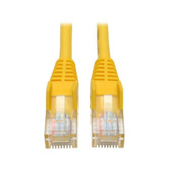 N001-006-YW 6ft Cat5e Cat5 Snagless Molded