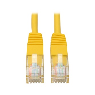 N002-003-YW 3ft Cat5e / Cat5 350MHz Molded
