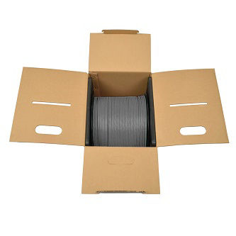 N224-01K-GY Cat6 Bulk Cable Gray 1000ft