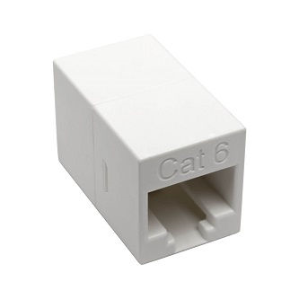 N234-001-WH Cat6 Straight-Through Modular