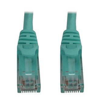 N261-002-AQ CAT6A ETHERNET CABLE AQUA 2FT