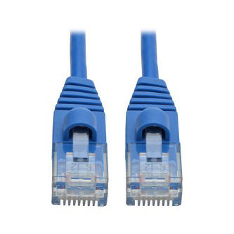 N261-S03-BL Cat6a Gigabit Snagless Molded