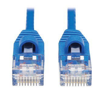 N261-S20-BL Cat6a Gigabit Snagless Molded