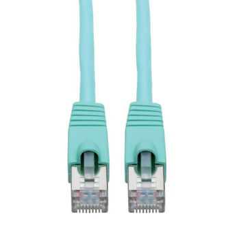 N262-010-AQ Cat6a Snagless Shielded STP Pa