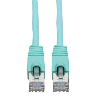 N262-014-AQ Cat6a Snagless Shielded STP Pa