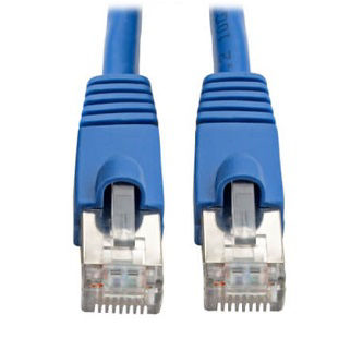 N262-025-BL Cat6a Snagless Shielded STP Pa