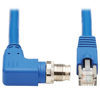 NM12-6A4-03M-BL GBE CABLE M12 XCODE RJ45 3M
