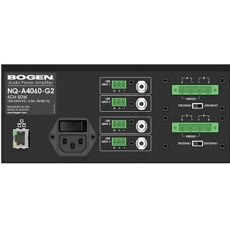 NQ-A4060-G2 Nyquist 4-Ch. x 60W 2U Audio Power Amp