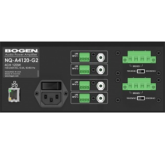 NQ-A4120-G2 NYQUIST IP PAGING SYSTEM AMPLIFIER, 70V