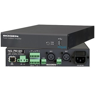 NQ-PA120 NYQUIST 4-INPUT, 120W,1RU,PUBLIC ADDRESS
