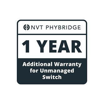 NV-LPC-MTNC-1 1 YR add"l warranty for unmanaged switch