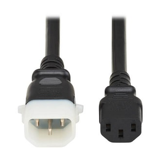 P005-E04 TRIPP PWR CORD C13 P-LOCK C14 4FT BK
