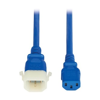 P005-E10-ABL-6 TRIPP PWR CRD C13 TO C14 10FT BL 6PK