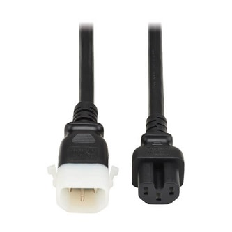 P018-E03-6 TRIPP PWR CRD C15 P-LOCK C14 3FT 6PK