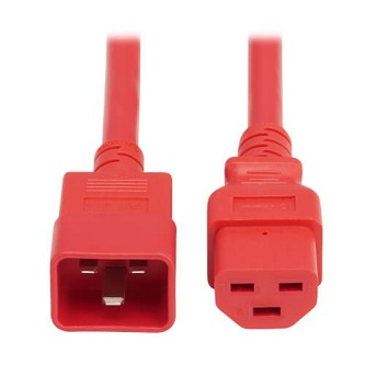 P035-006-ARD TRIPP PWR CORD C20 TO C21 20A 6FT RED