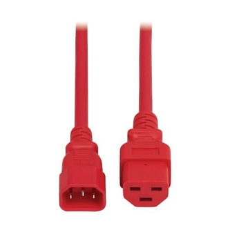 P037-002-ARD TRIPP PWR CORD C14 TO C21 15A 2FT RED
